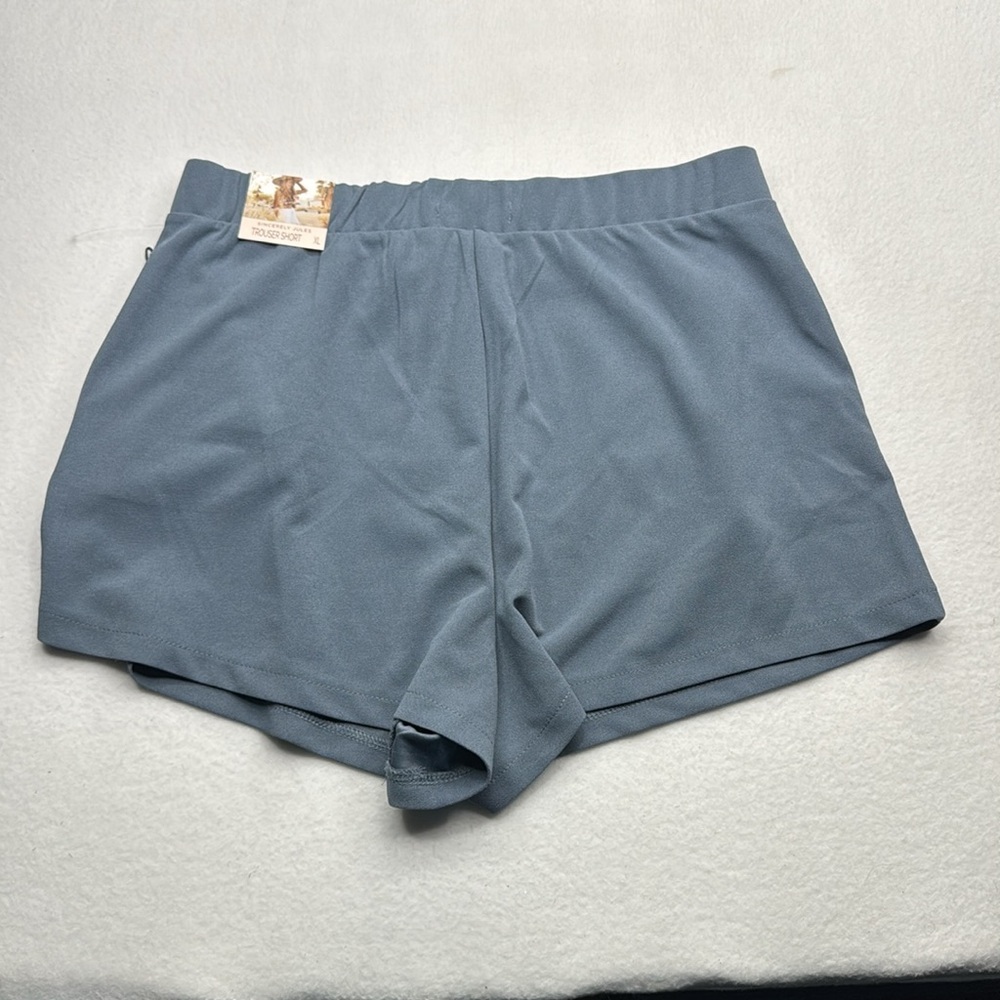 NWT - Sincerely Jules Trouser Short XL - Light Teal dressy dress shorts greenish - Picture 8 of 8